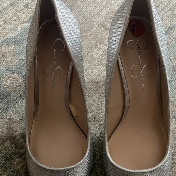 Jessica Simpson sparkle Heels - Picture 3 of 5